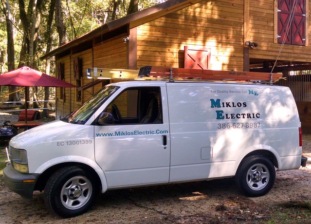 Miklos Electric Service Van
